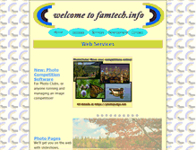 Tablet Screenshot of famtech.ca